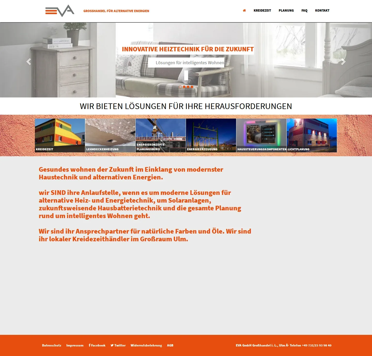 eva-ulm.de – Ansicht Desktop